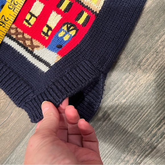 Vintage The Eagle's Eye Sweater Vest Medium Cardigan Realtor Real Estate Sold - Picture 10 of 11